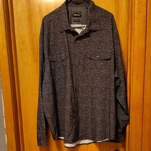 Kenneth Cole Charcoal Button-Up Shirt